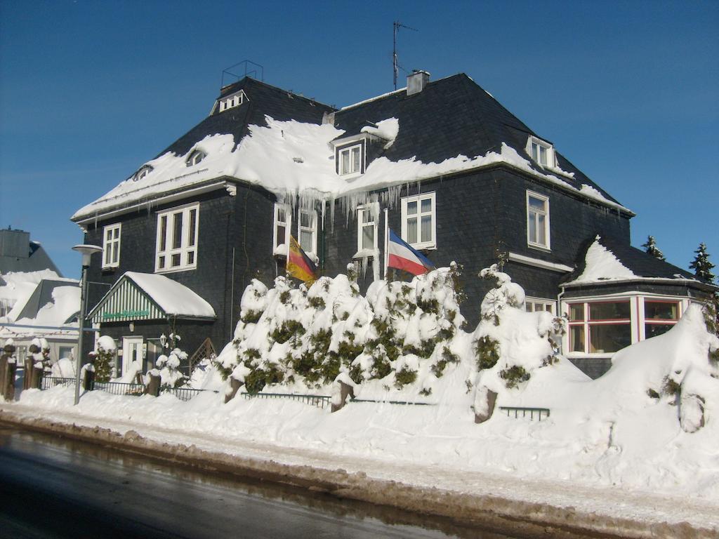 Pension Haus Am Waldesrand Oberhof  Exterior foto